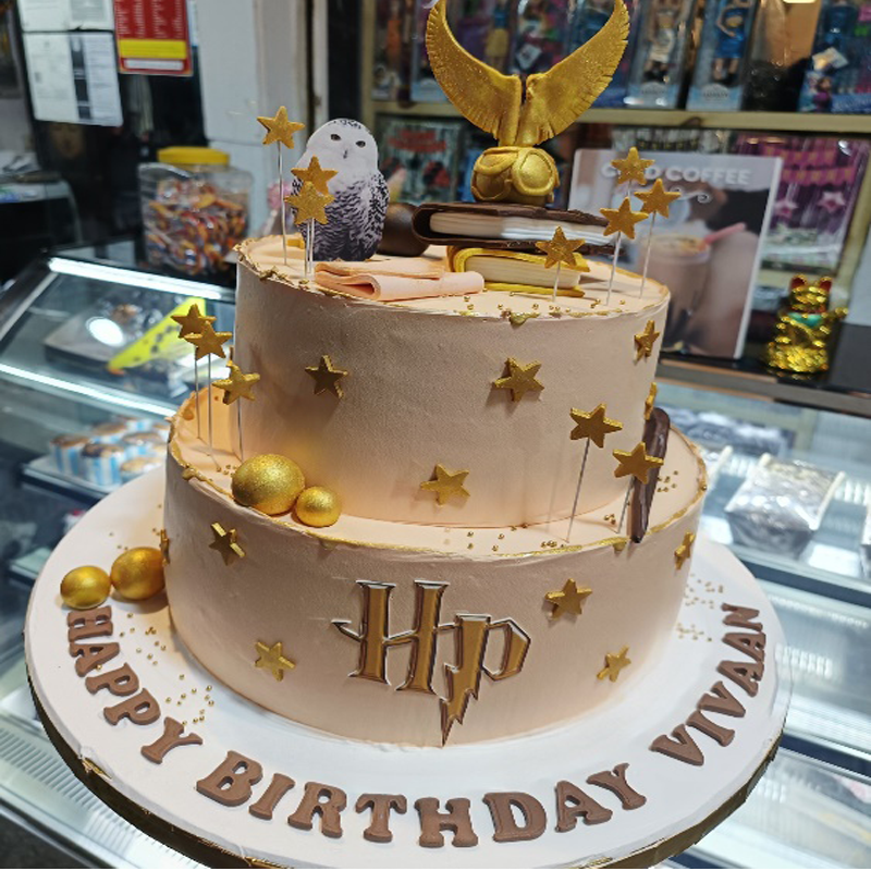 Harry Potter Theme Cake