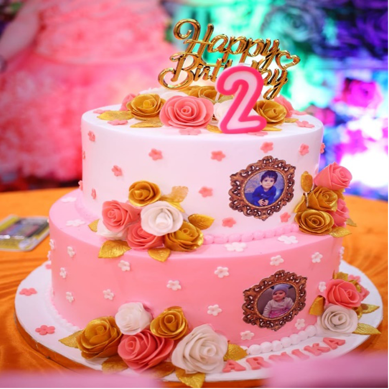 2nd Birthdday Cake for Baby Girl