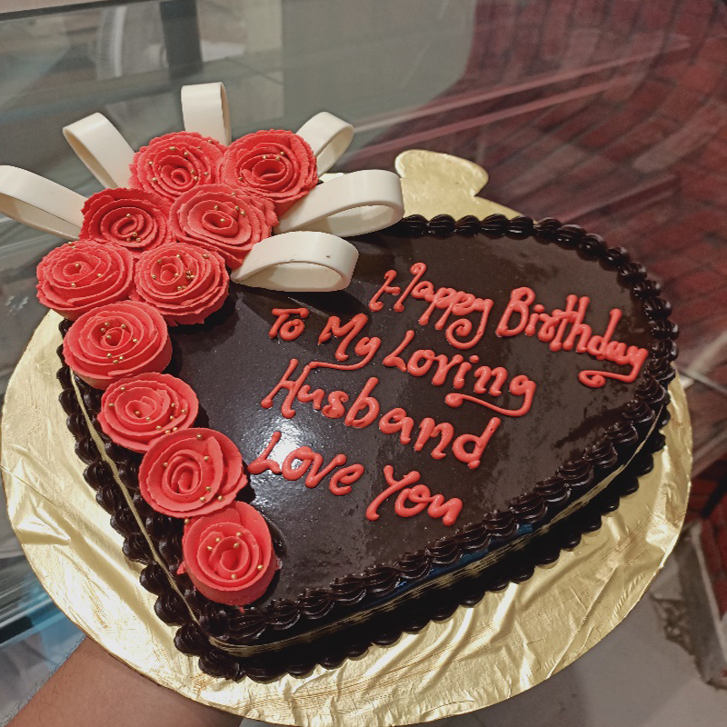 Heart shaped cake