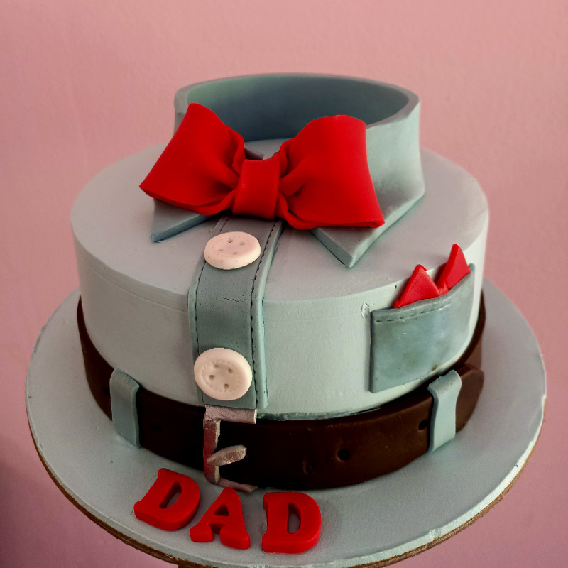 Shirt theme cake for DAD