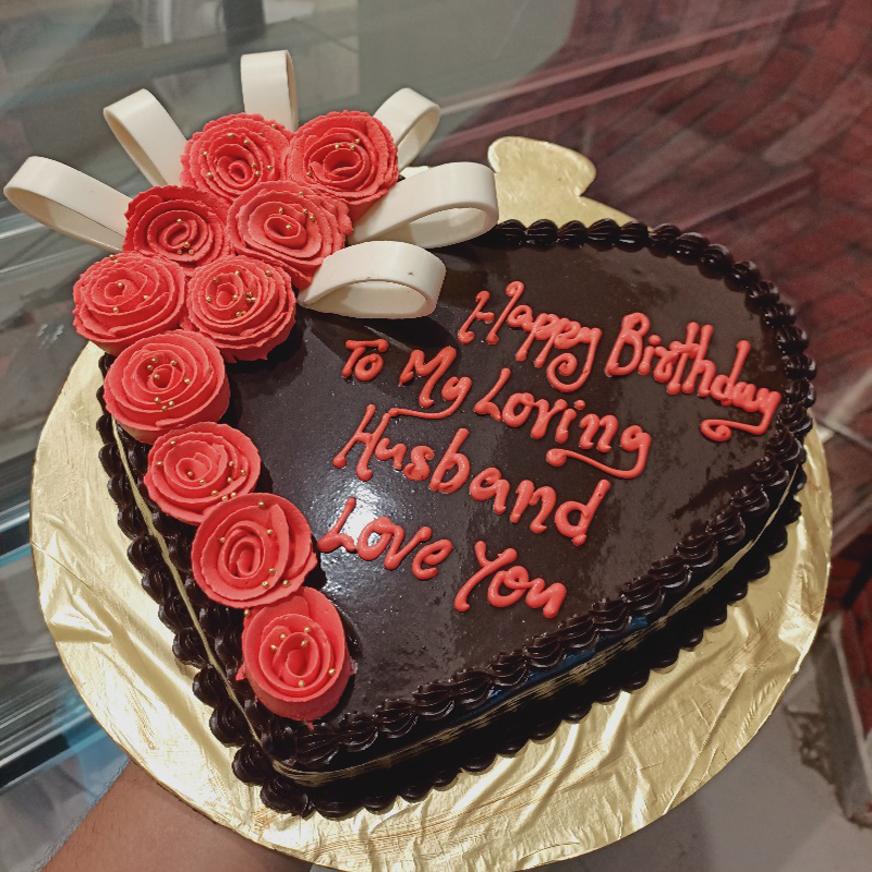 Heart shaped cake