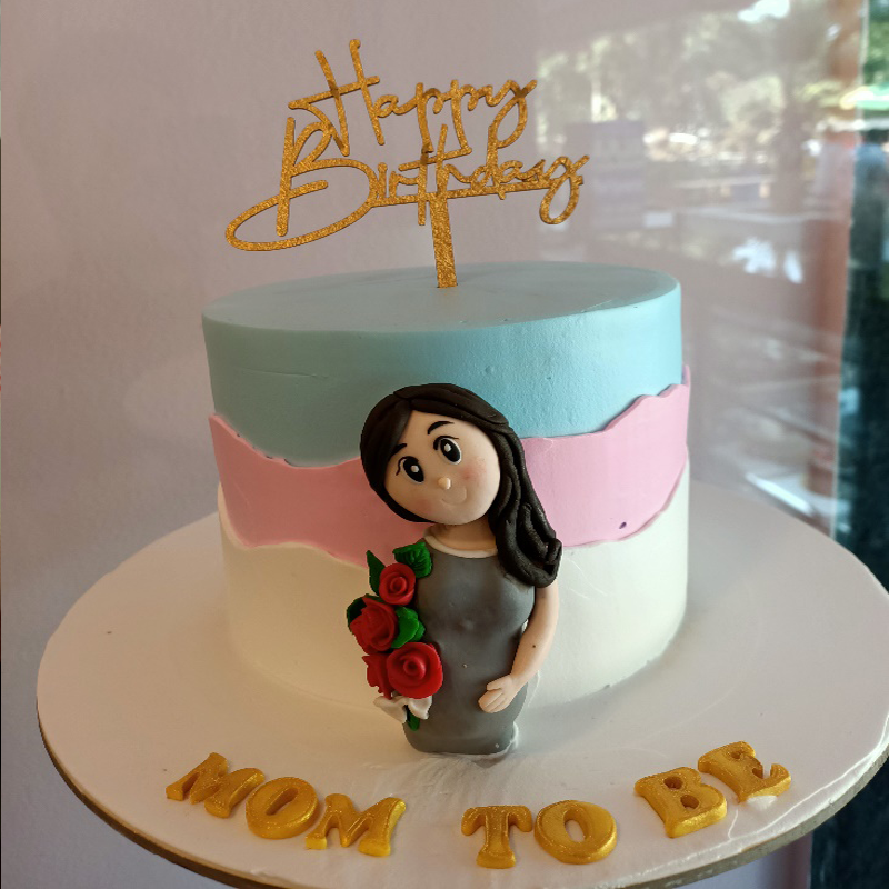 Mom to be cake